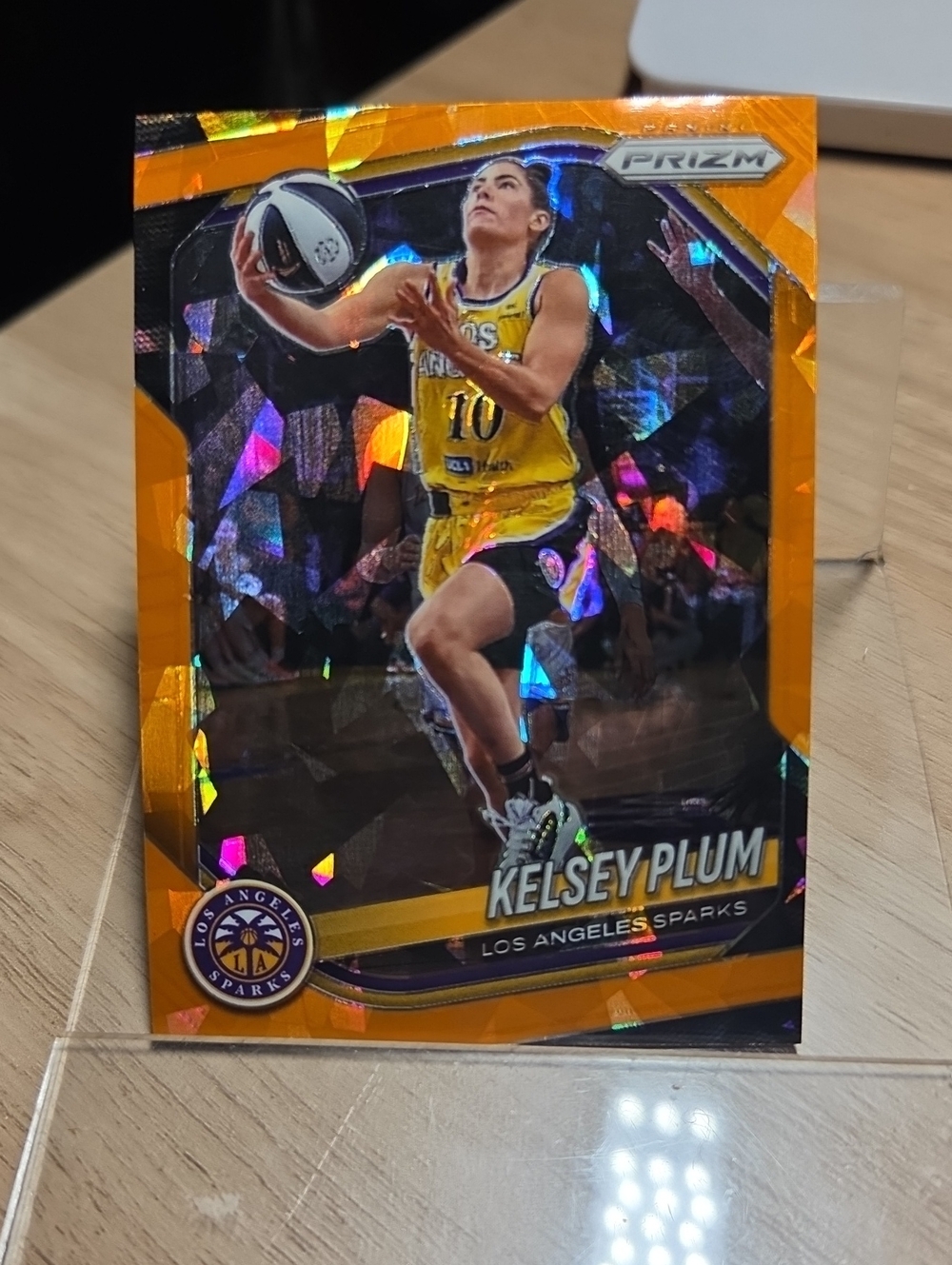 2025 Panini Prizm Kelsey Plum Orange Ice